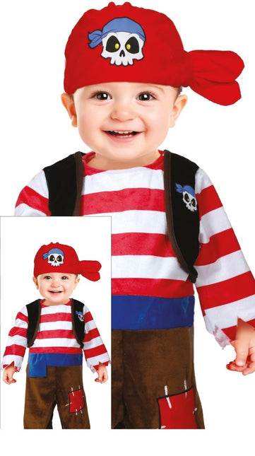 Piratenpak Baby van Fiestas Guirca koop je bij Partywinkel