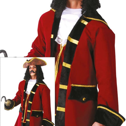 Piratenpak Bordeaux Rood Heren van Fiestas Guirca koop je bij Partywinkel