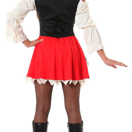 Piratenpak Dames Rood van Fiestas Guirca koop je bij Partywinkel