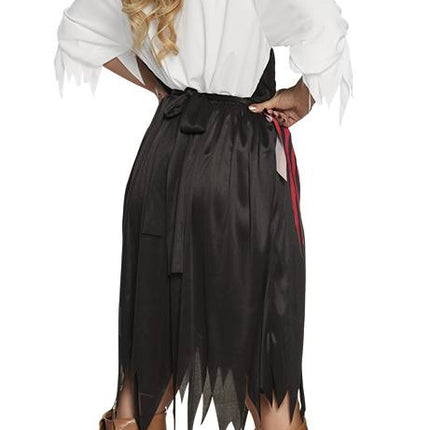 Piratenpak Dames Rood M van Boland koop je bij Partywinkel