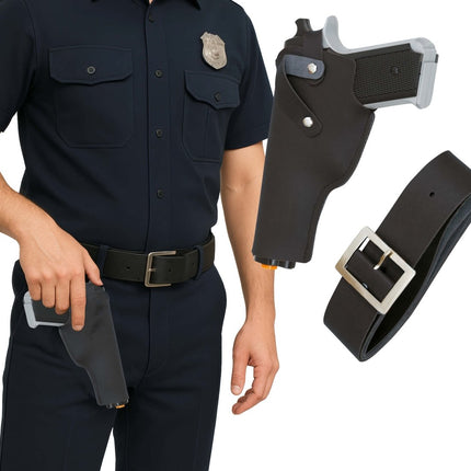 Pistool Met Holster 22cm van Fiestas Guirca koop je bij Partywinkel