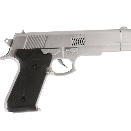 Pistool Zilver 24cm van Fiestas Guirca koop je bij Partywinkel