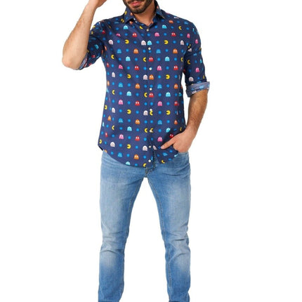 Pixel PAC - MAN Overhemd Heren OppoSuits van OppoSuits koop je bij Partywinkel