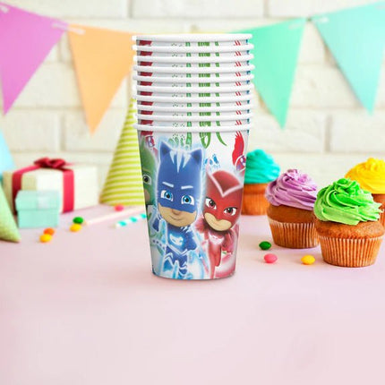Pj Masks Bekers 250ml 8st van VDV Benefit koop je bij Partywinkel