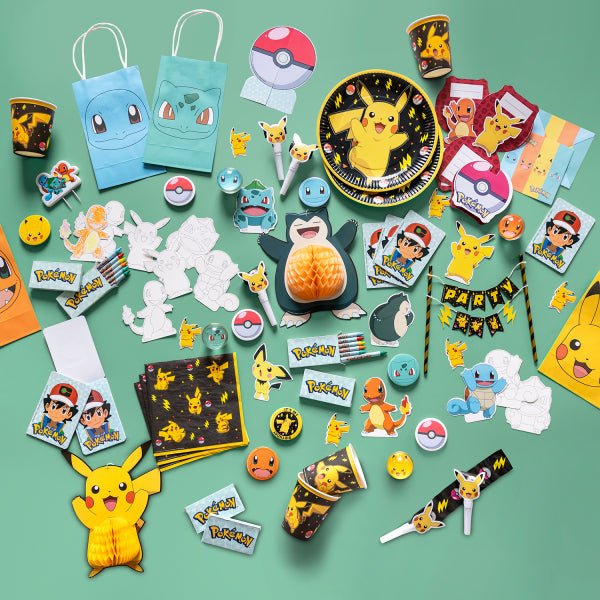 Pokemon Uitdeelcadeautjes Stuiterballen 4st van Riethmueller koop je bij Partywinkel