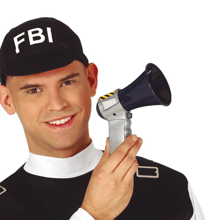 Politie Megafoon Geluid 15cm van Fiestas Guirca koop je bij Partywinkel