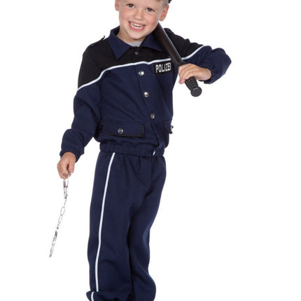 Politie Pak Zwart Blauw Jongen van Wilbers & Wilbers koop je bij Partywinkel