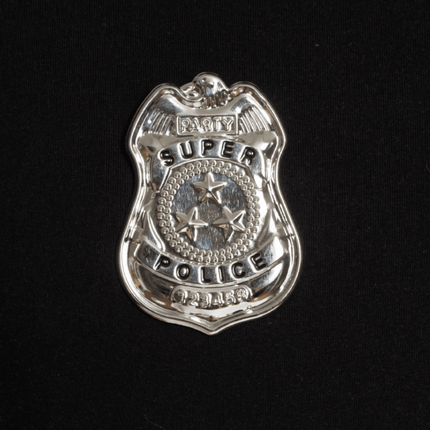 Politie Verkleedset Zilver 3 delig van Partychimp koop je bij Partywinkel