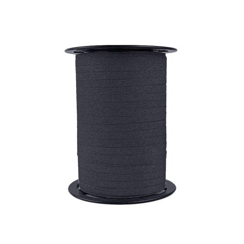 Polyband glitter zwart (200mx5mm) van Haza Witbaard koop je bij Partywinkel