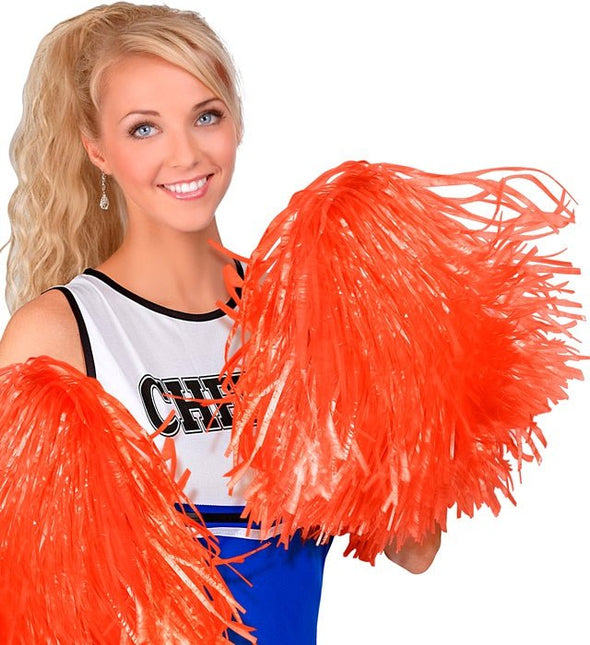 Pom Pom Oranje 1 stuk van Widmann koop je bij Partywinkel