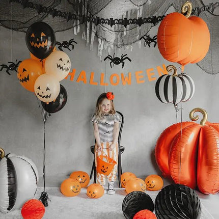 Pompoen Ballon Oranje Leeg 90cm van Partydeco koop je bij Partywinkel