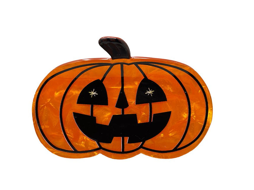 Pompoen Haarclip 6,5cm van Fiestas Guirca koop je bij Partywinkel