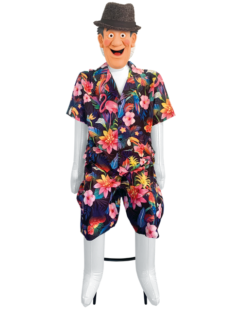 Pop Opblaas Abraham/ Sarah 1,45m van WeFiesta koop je bij Partywinkel