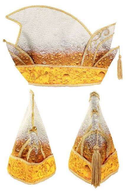 Prins Pils Muts Goud Galon Maat 63 van PartyXplosion koop je bij Partywinkel