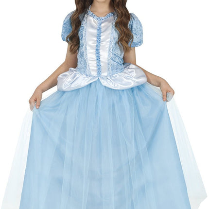 Prinses Jurk Blauw Meisje van Fiestas Guirca koop je bij Partywinkel
