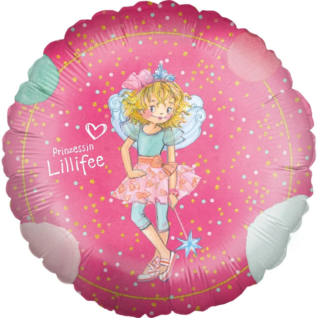 Prinses Lillifee Helium Ballon Roze Leeg 45cm van VDV Benefit koop je bij Partywinkel
