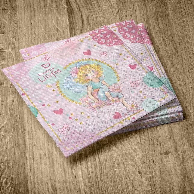 Prinses Lillifee Servetten 33cm 20st van VDV Benefit koop je bij Partywinkel