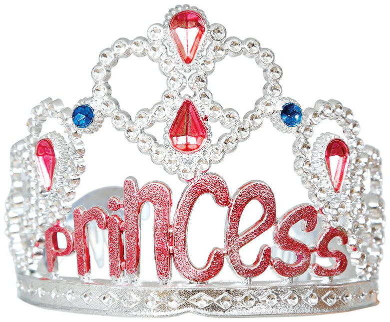 Prinses Tiara Zilver Kind van Fiestas Guirca koop je bij Partywinkel