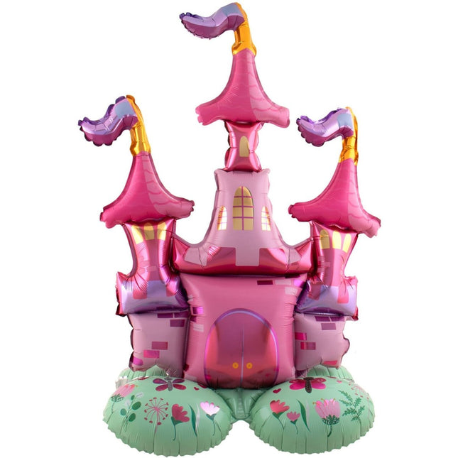Prinsessen Ballon Kasteel Leeg 91cm van Folat koop je bij Partywinkel