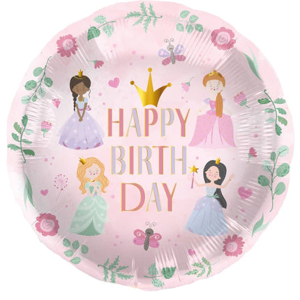 Prinsessen Helium Ballon Leeg 45cm van Folat koop je bij Partywinkel
