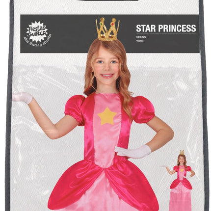 Prinsessen Jurk Meisje Prinses Peach van Fiestas Guirca koop je bij Partywinkel