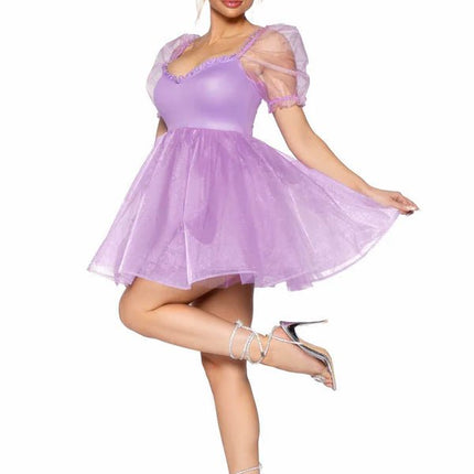 Prinsessen Jurk Paars Dames Leg Avenue van Leg Avenue koop je bij Partywinkel