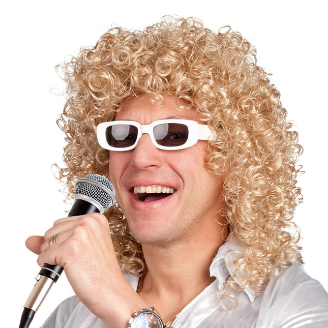 Pruik Met Bril van Boland koop je bij Partywinkel