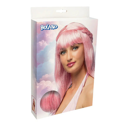 Pruik Pink sweety van Boland koop je bij Partywinkel