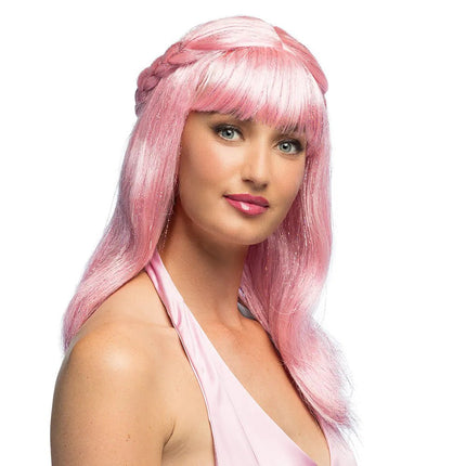 Pruik Pink sweety van Boland koop je bij Partywinkel