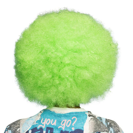 Pruik Sugar neongroen UV van Boland koop je bij Partywinkel
