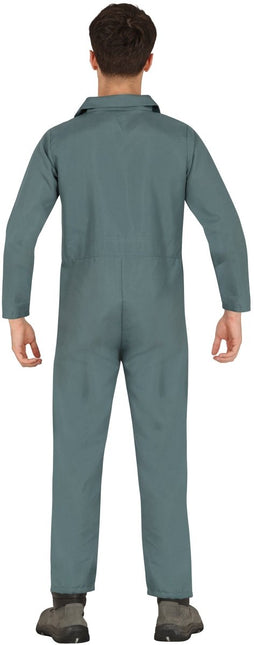 Psycho Halloween Kostuum Heren jumpsuit van Fiestas Guirca koop je bij Partywinkel