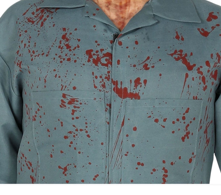 Psycho Halloween Kostuum Heren jumpsuit van Fiestas Guirca koop je bij Partywinkel