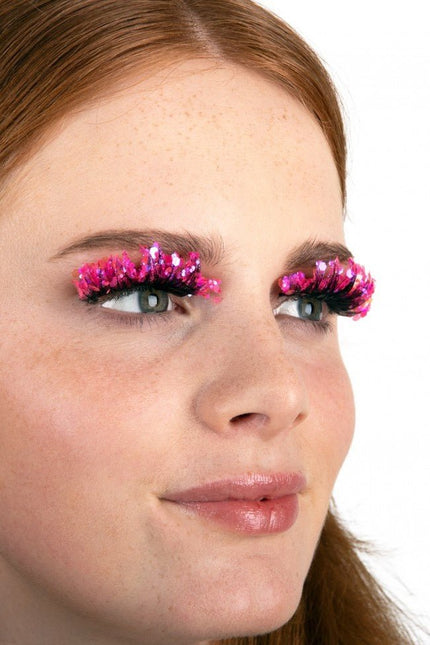 PXP Nep Wimpers Glitter UV Blossom Calypso van PXP Professional Colours koop je bij Partywinkel