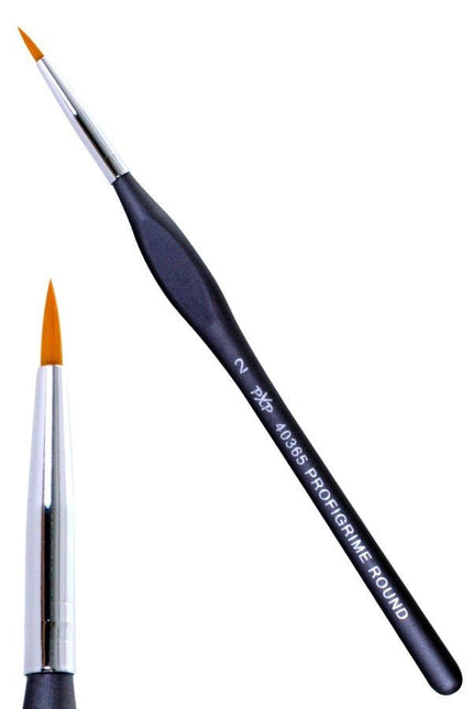 PXP Schmink Penseel Rond Ergonomisch Profigrime Maat 2 van PXP Professional Colours koop je bij Partywinkel