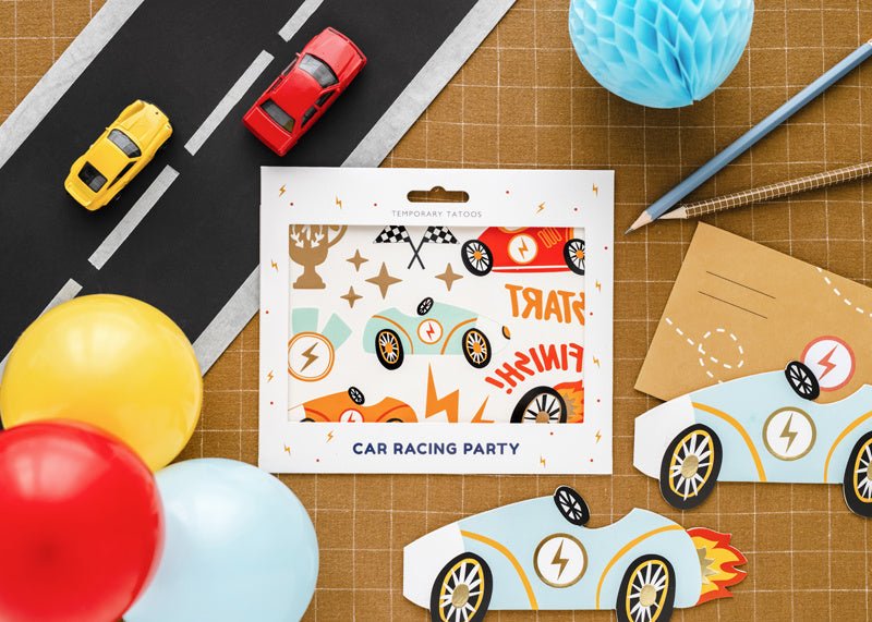 Race Nep Tattoos 11st van Partydeco koop je bij Partywinkel