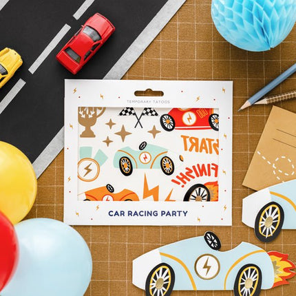Race Uitnodigingen 6st van Partydeco koop je bij Partywinkel