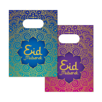 Ramadan Uitdeelzakjes Eid Mubarak 4st van WeFiesta koop je bij Partywinkel