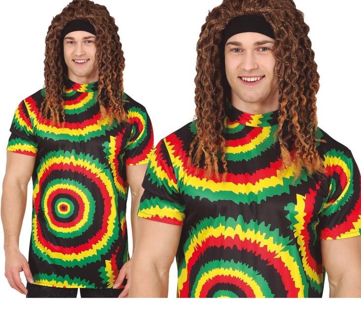 Rasta T-Shirt van Fiestas Guirca koop je bij Partywinkel