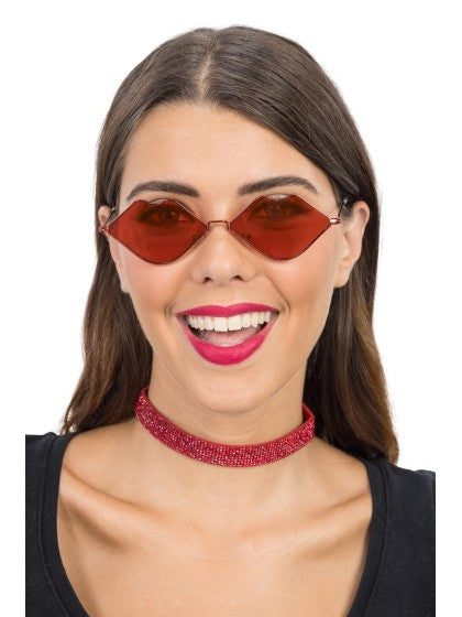 Rode Lippenbril 14,5cm