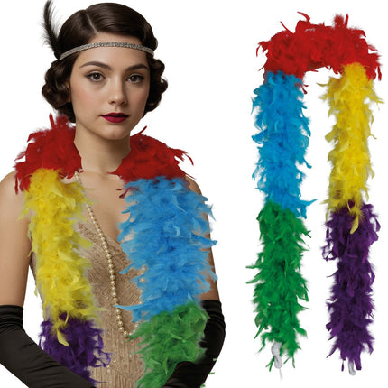 Regenboog Boa van Fiestas Guirca koop je bij Partywinkel