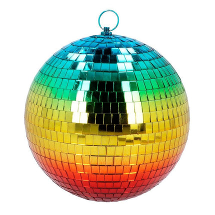 Regenboog Discobal 20cm van Boland koop je bij Partywinkel