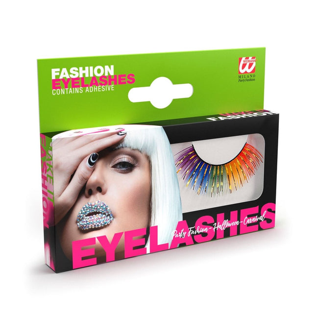 Regenboog Nep Wimpers van Widmann koop je bij Partywinkel