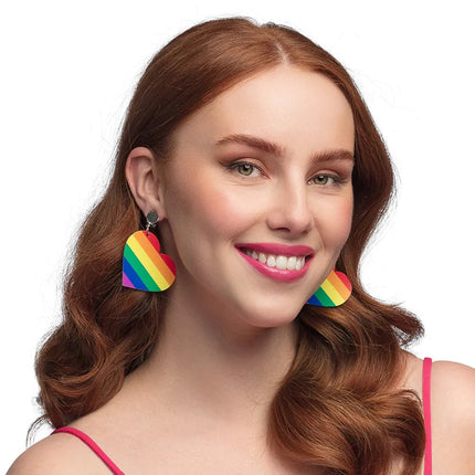 Regenboog Oorbellen Pride van Boland koop je bij Partywinkel