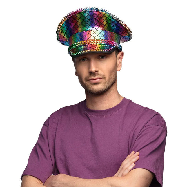 Regenboog Pet Studs van Boland koop je bij Partywinkel