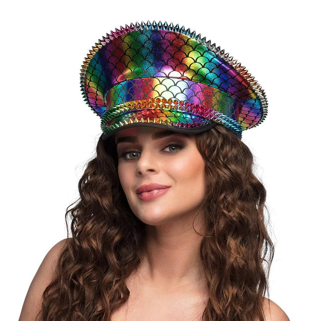 Regenboog Pet Studs van Boland koop je bij Partywinkel