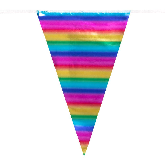 Regenboog Slinger 10m van Boland koop je bij Partywinkel