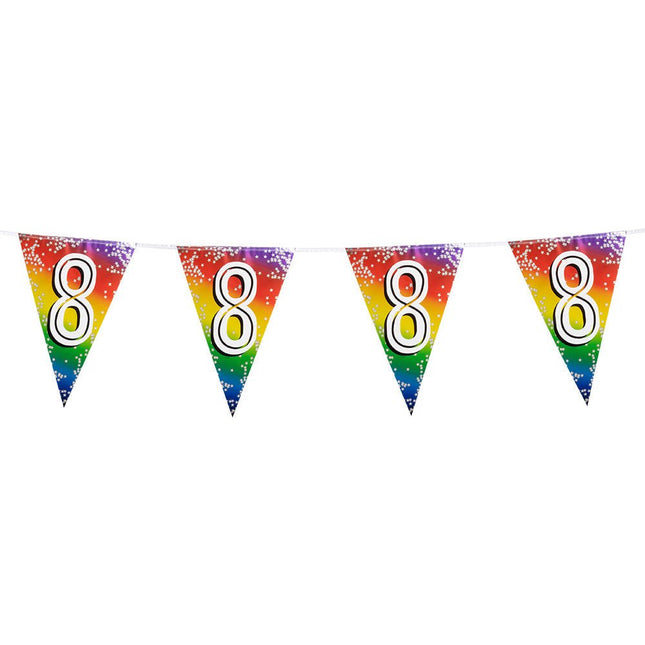 Regenboog Slinger 8 Jaar 6m van Boland koop je bij Partywinkel