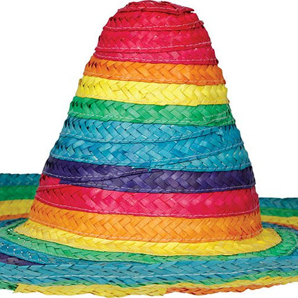Regenboog Sombrero 50cm van Fiestas Guirca koop je bij Partywinkel