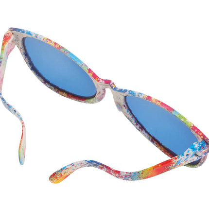 Reuzenbril Meerkleurig van Fiestas Guirca koop je bij Partywinkel