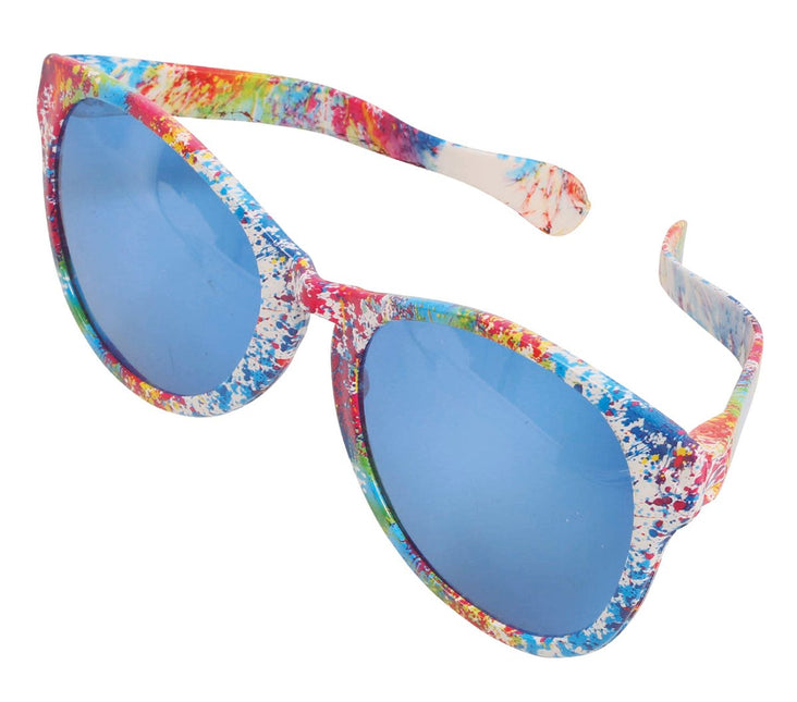 Reuzenbril Meerkleurig van Fiestas Guirca koop je bij Partywinkel